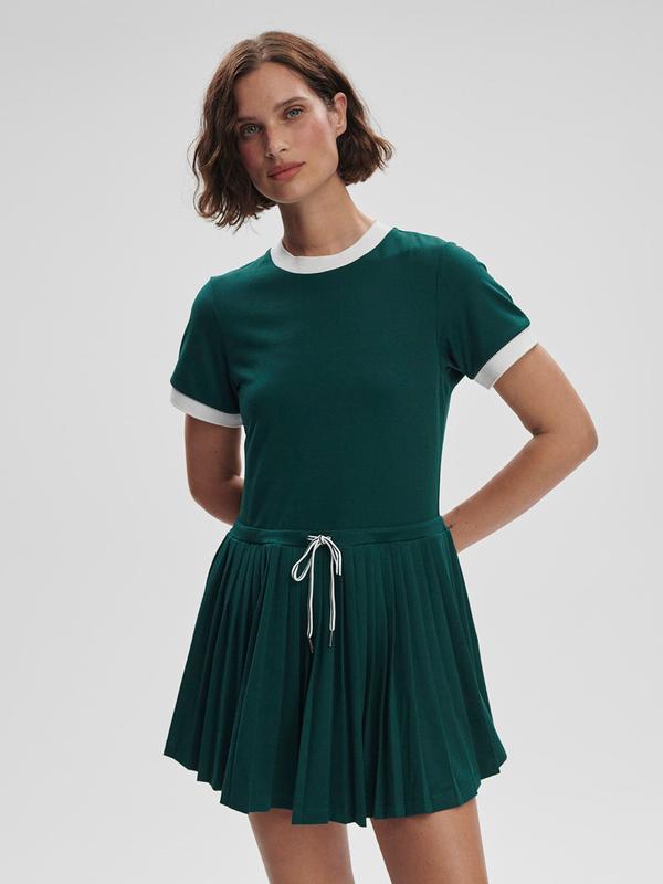 Varley Trent Dress - Forest