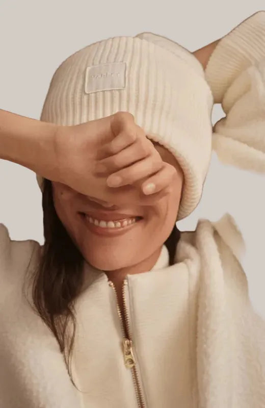 Varley Mumford Zip Fleece - Egret