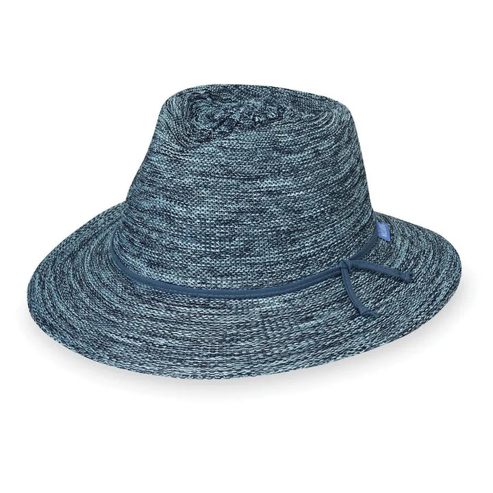 Wallaroo Victoria Fedora - Mixed Denim