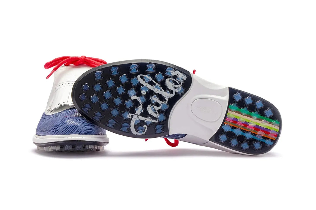 Royal Albartross Tailor Shoe - White/Navy
