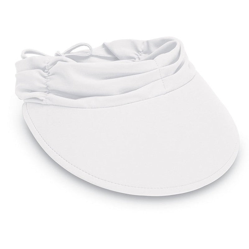 Wallaroo Aqua Visor - White