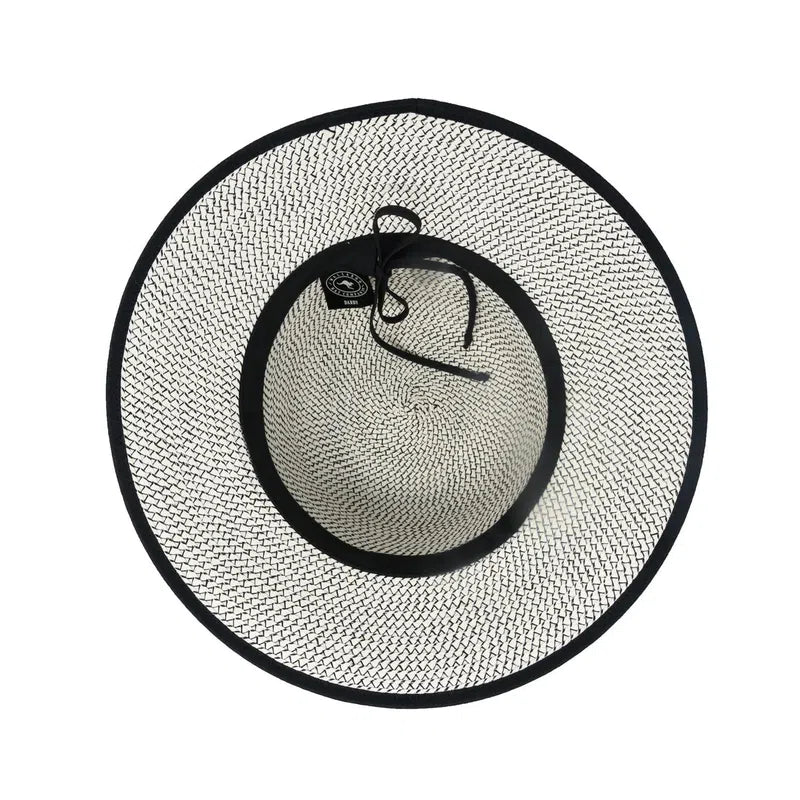 Wallaroo Darby Hat - Ivory/Black