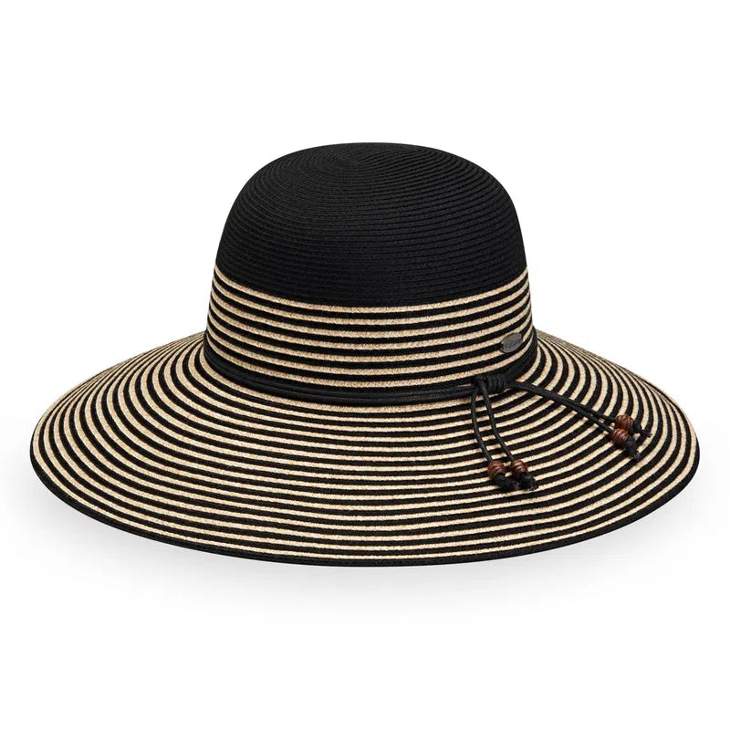 Wallaroo Marseille Hat - Black/Natural