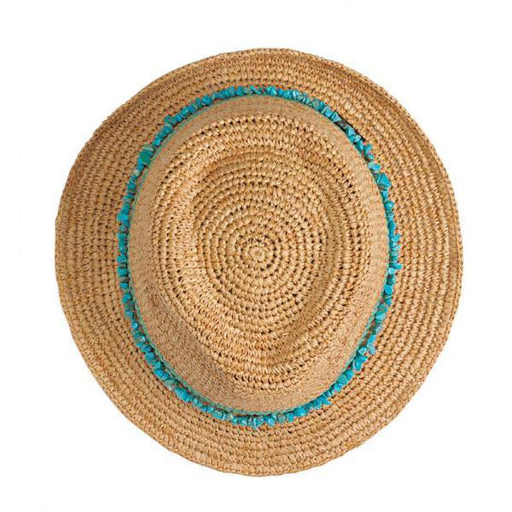 Wallaroo Tahiti Trilby Hat - Turquoise