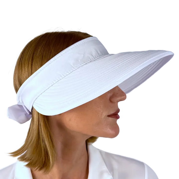 Best of Golf Sunhat/Visor - White