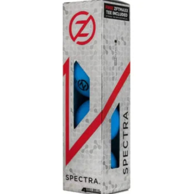 Zero Friction Spectra Golf Balls - 4 pack - Blue