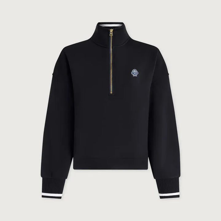 Varley Bertie Zip Sweat - Navy