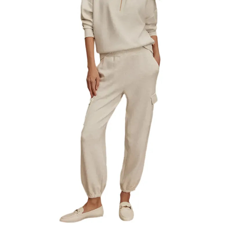 Varley Cargo Pant (27.5") - Ivory Marl