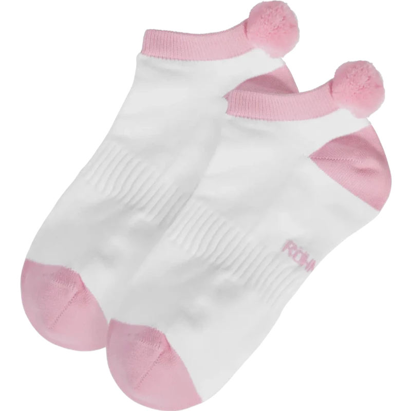Rohnisch 2-Pack Pom Pom Socks - Orchid Pink