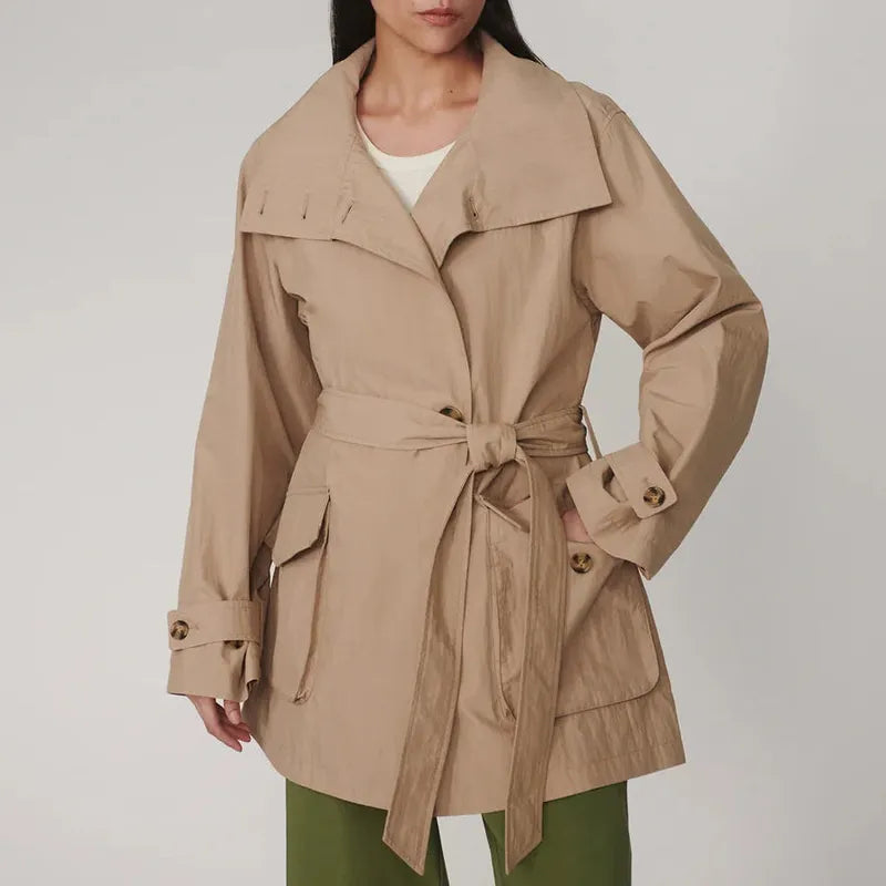 Varley Celina Belted Jacket - Cornstalk