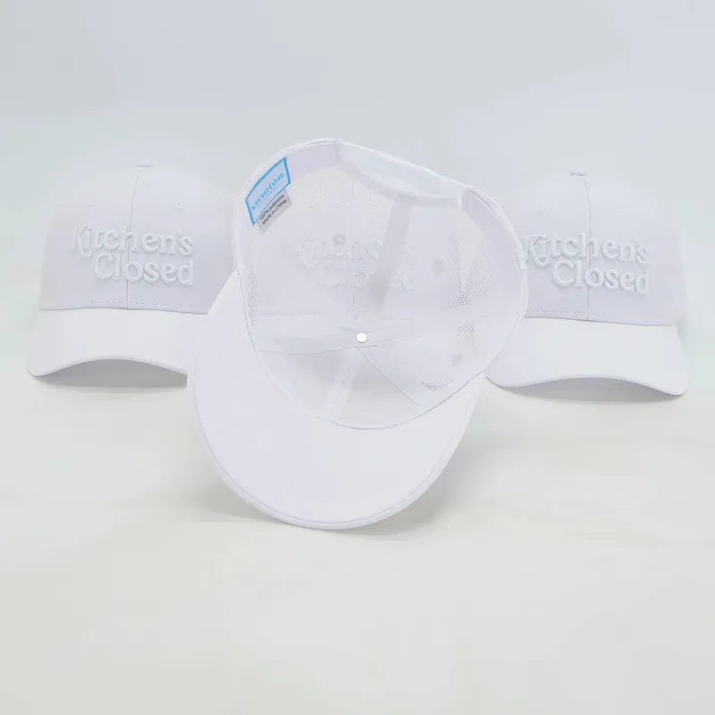 Swinton Kitchen's Closed Hat - White