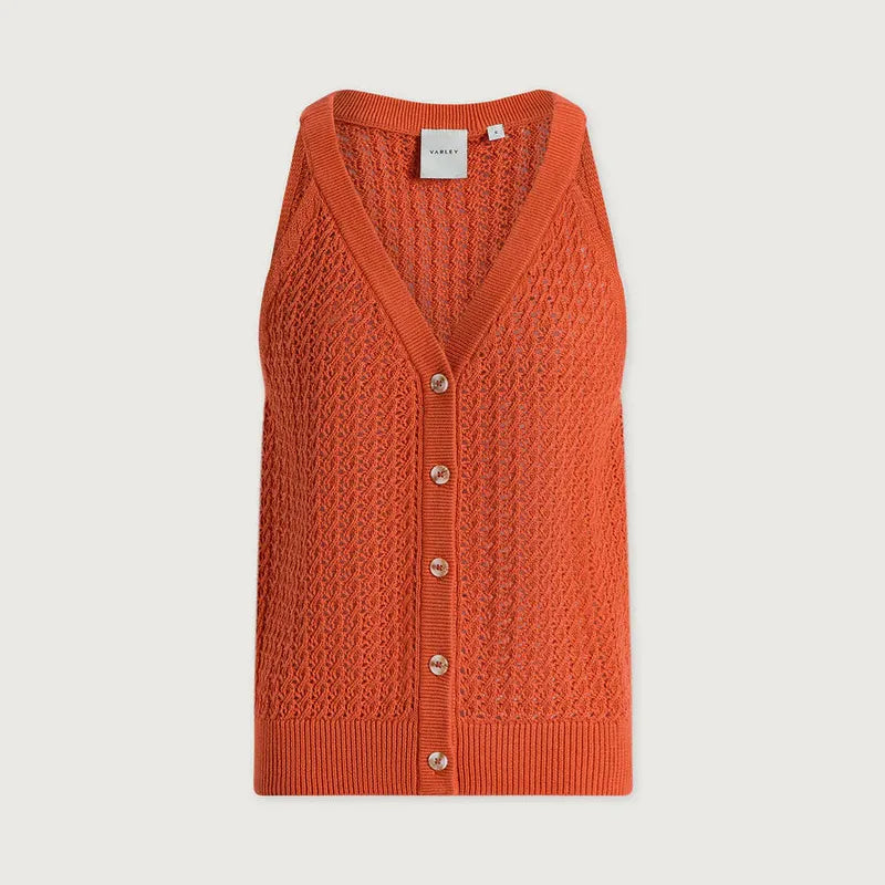 Varley Alessia Knit Tank - Summer Fig
