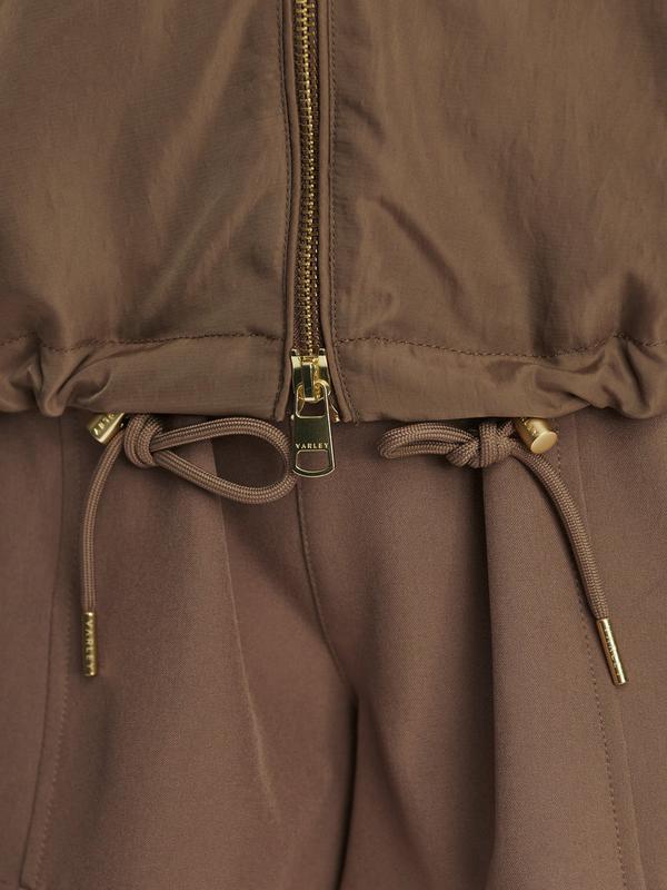 Varley Morven Blouson Jacket - Light Taupe