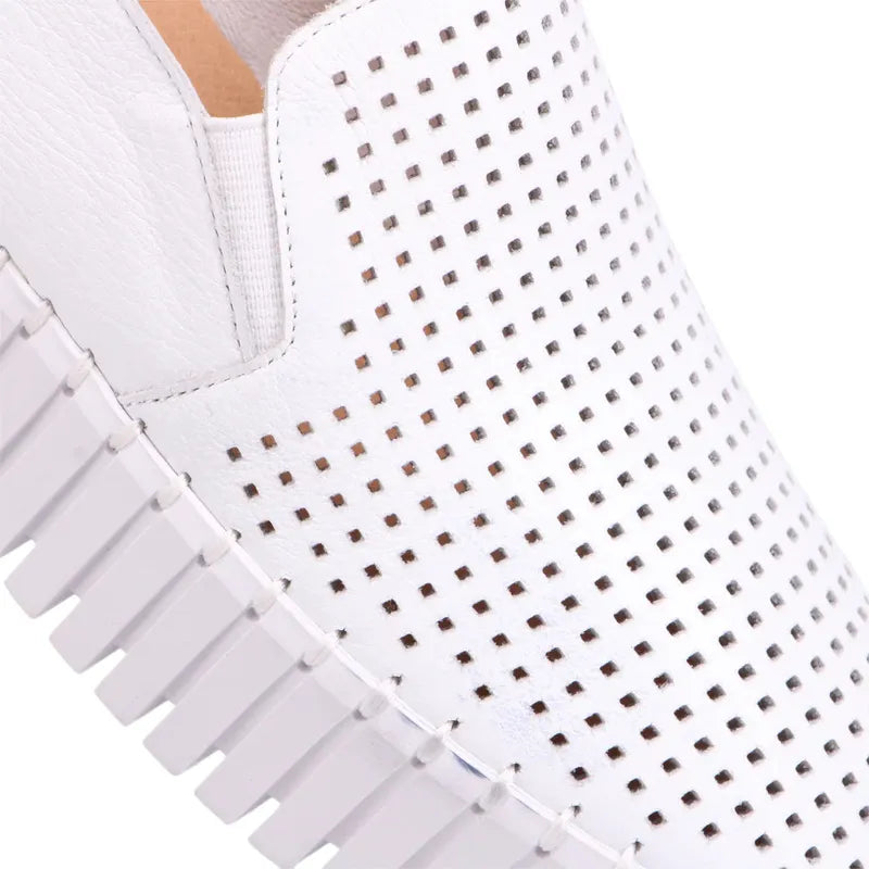 Django & Juliette Bartas Sneaker - White
