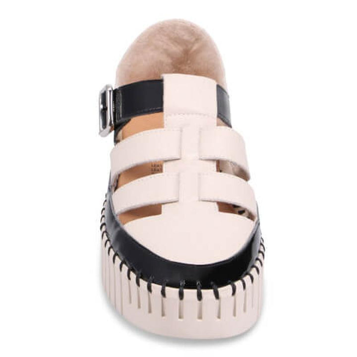 Django & Juliette Baytown Sandal - Black/Almond
