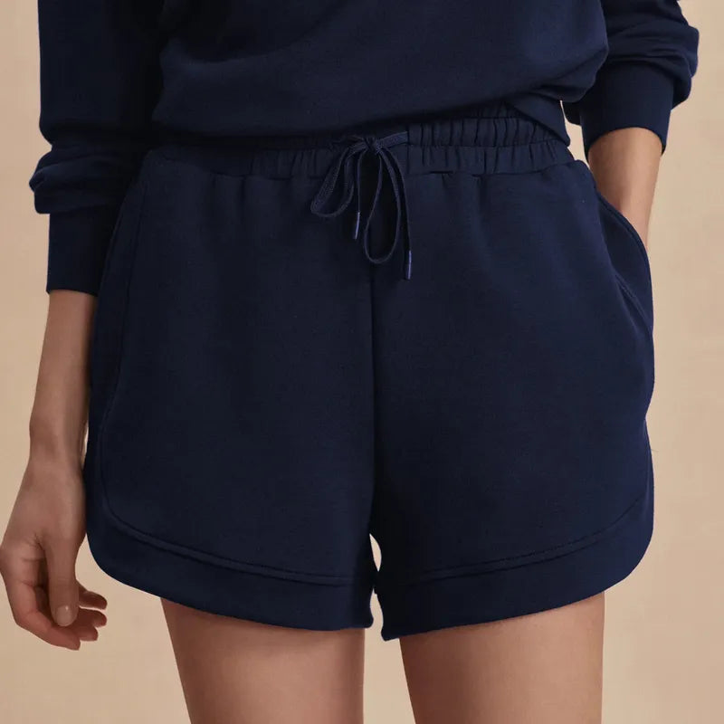 Varley Ollie Hi-Rise Shorts (3.5") - Navy