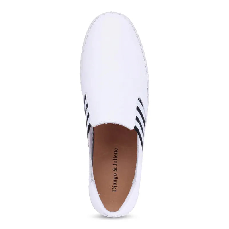 Django & Juliette Becca Sneaker - White/Black