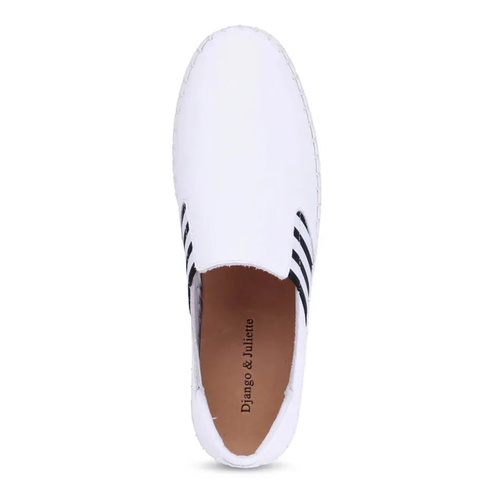 Django & Juliette Becca Sneaker - White/Black