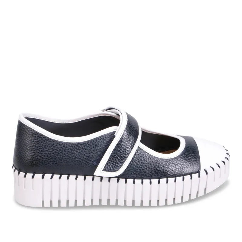 Django & Juliette Berit Sneaker - White/Navy