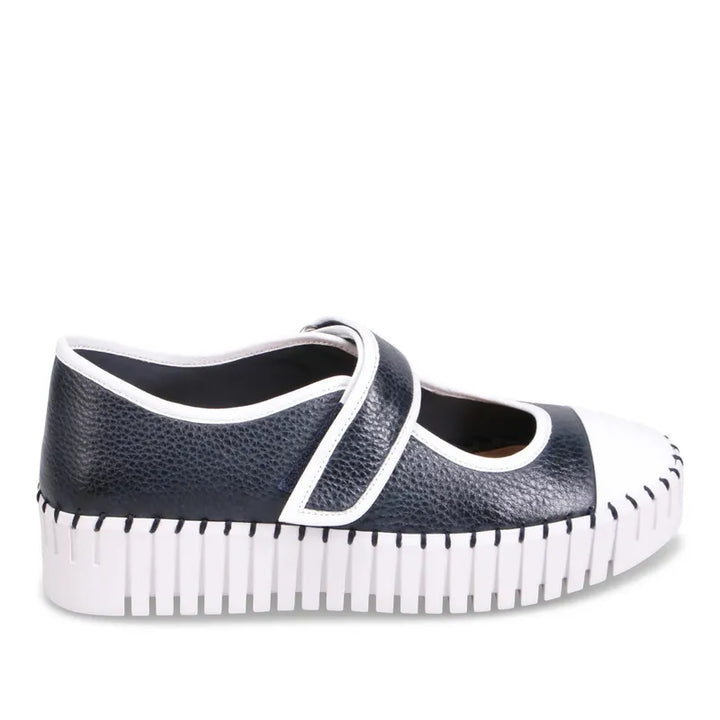 Django & Juliette Berit Sneaker - White/Navy