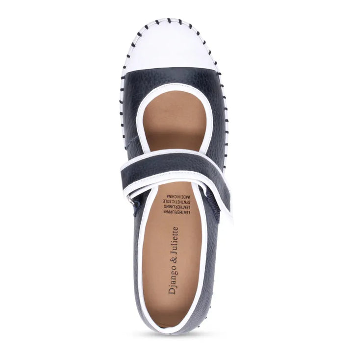 Django & Juliette Berit Sneaker - White/Navy