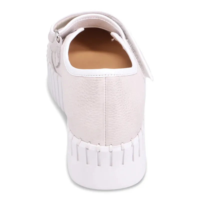 Django & Juliette Berit Sneaker - White/Nougat