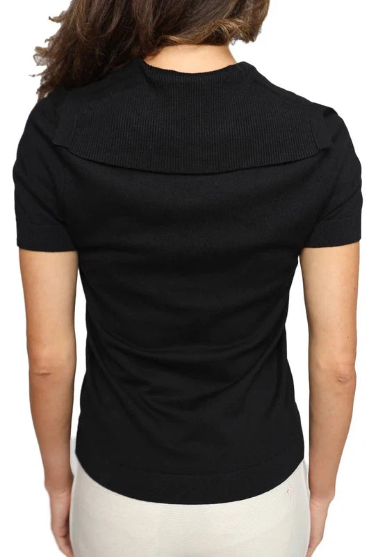 Golftini S/S Sweater - Black