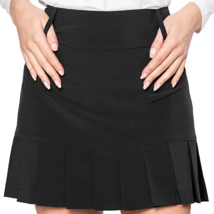Golftini Susan Performance Pleat Skort - Black