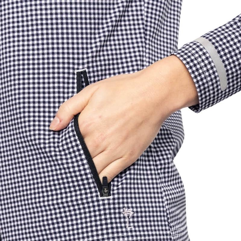 Golftini Be An Athlete Sport Jacket - Black/White Check