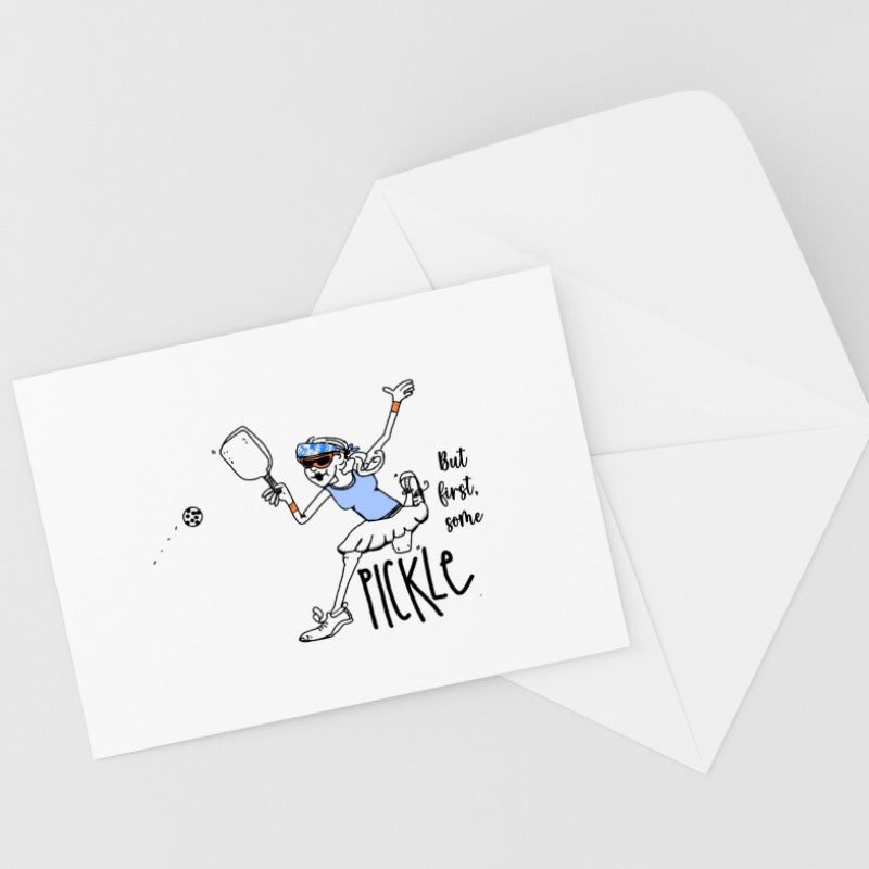 Sporty Notecards - Pickleball