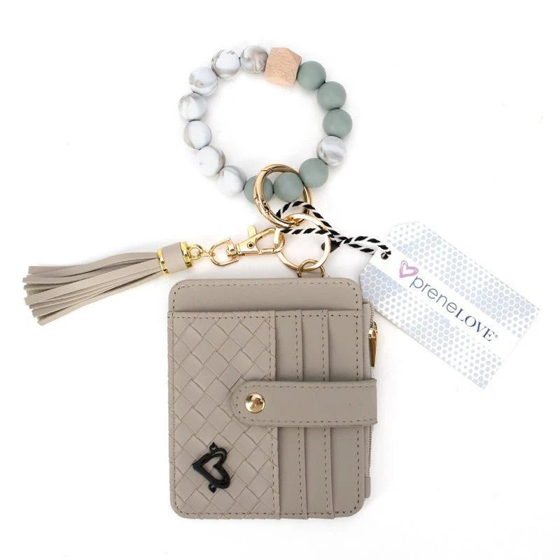 preneLOVE Calgary Bracelet Card Case - Khaki
