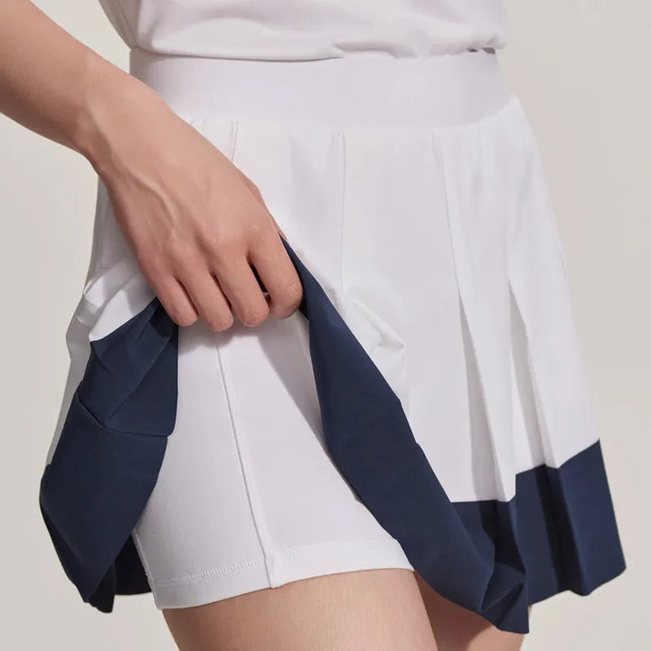 Varley Chase Skort - Blue Nights/White