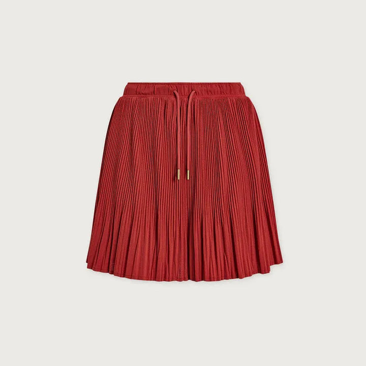 Varley Davina Hi Rise Skort - Baked Apple Red