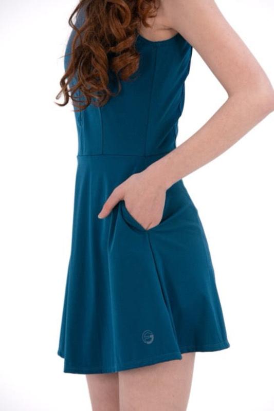 Foray Golf Flare Dress - Blue