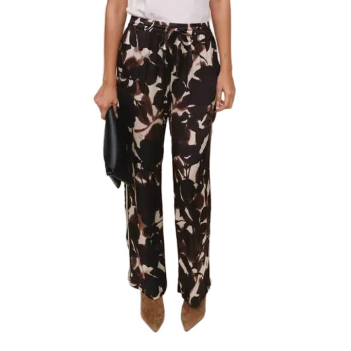 Bella Dahl Stripe Track Pant - Shadow Floral