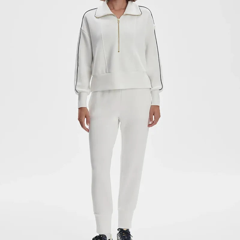 Varley Slim Cuff Pants (27.5") - White