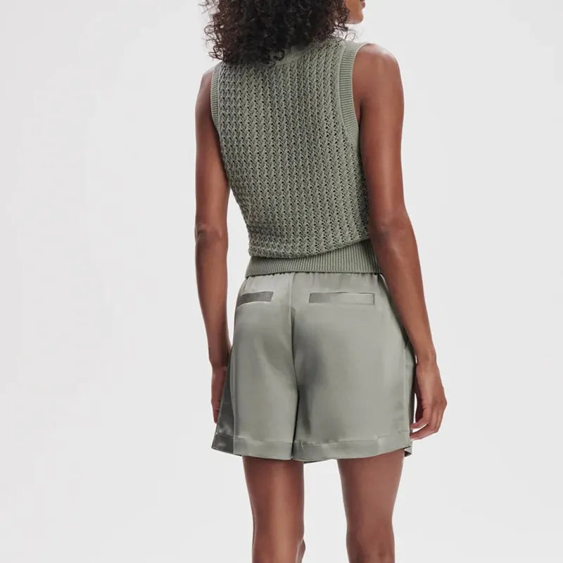Varley Ferns Knit Tank - Shadow