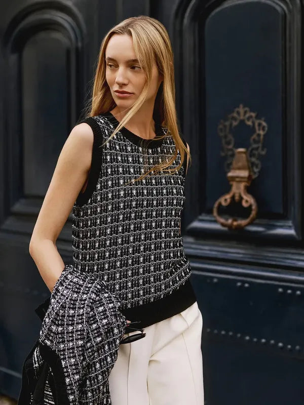 Varley Safia Knit Top - Black