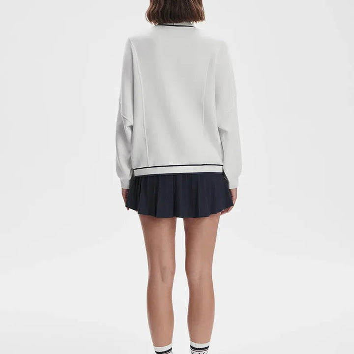 Varley Decker Off Court Cardigan - White