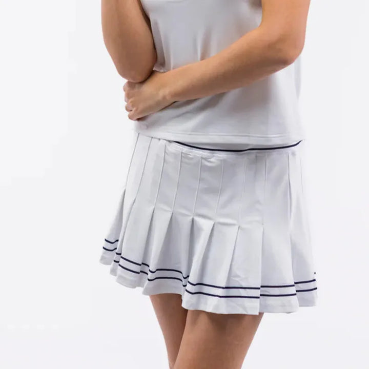 Smith & Quinn Grey Skort - White/Navy