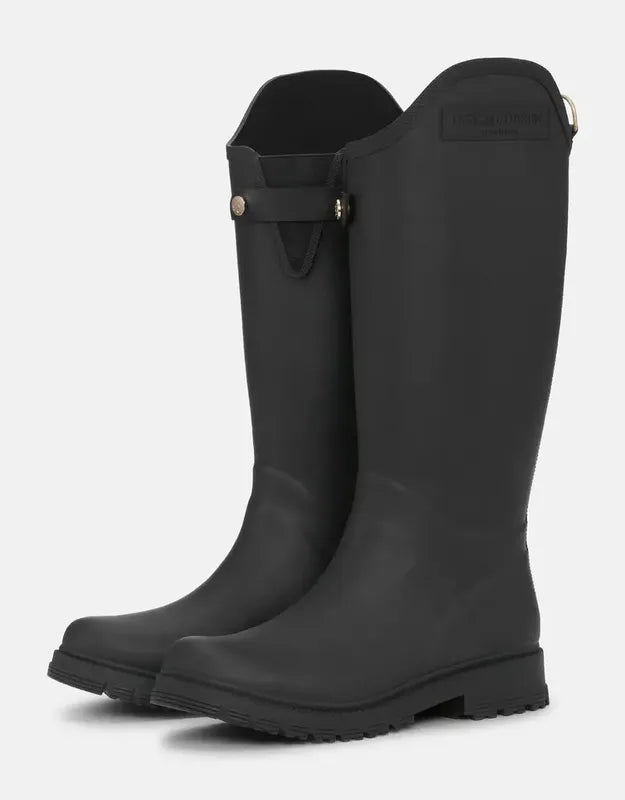 Ilse Jacobsen Long Rain Boots - Black