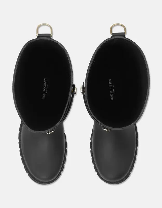 Ilse Jacobsen Long Rain Boots - Black