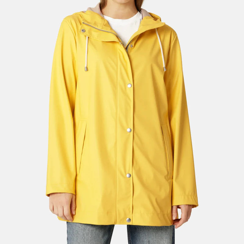 Ilse Jacobsen Rain Jacket - Lemon Drop