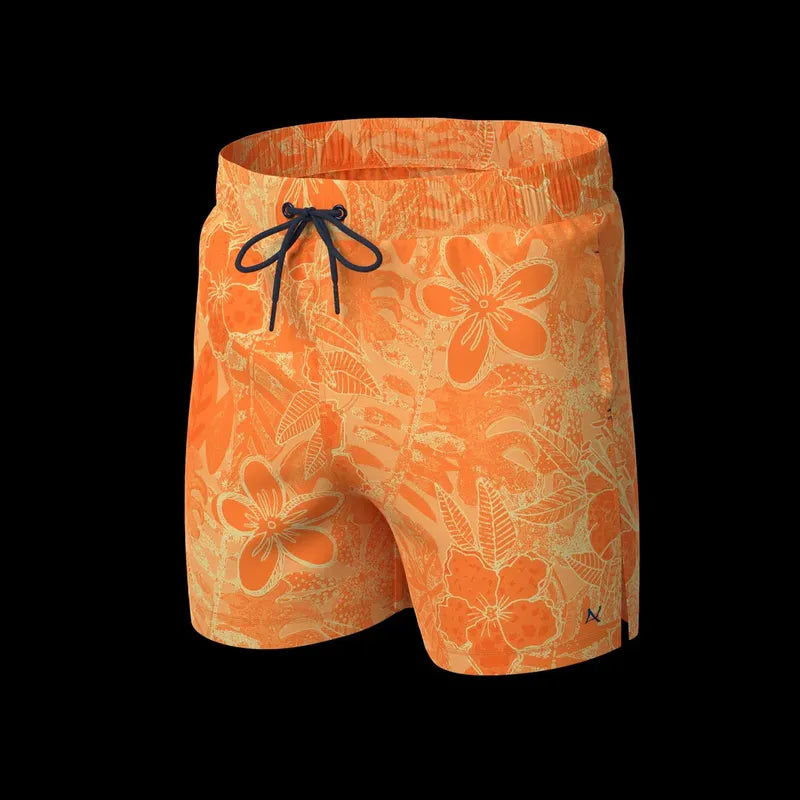 Au Noir Men's Swim Trunks - Orange