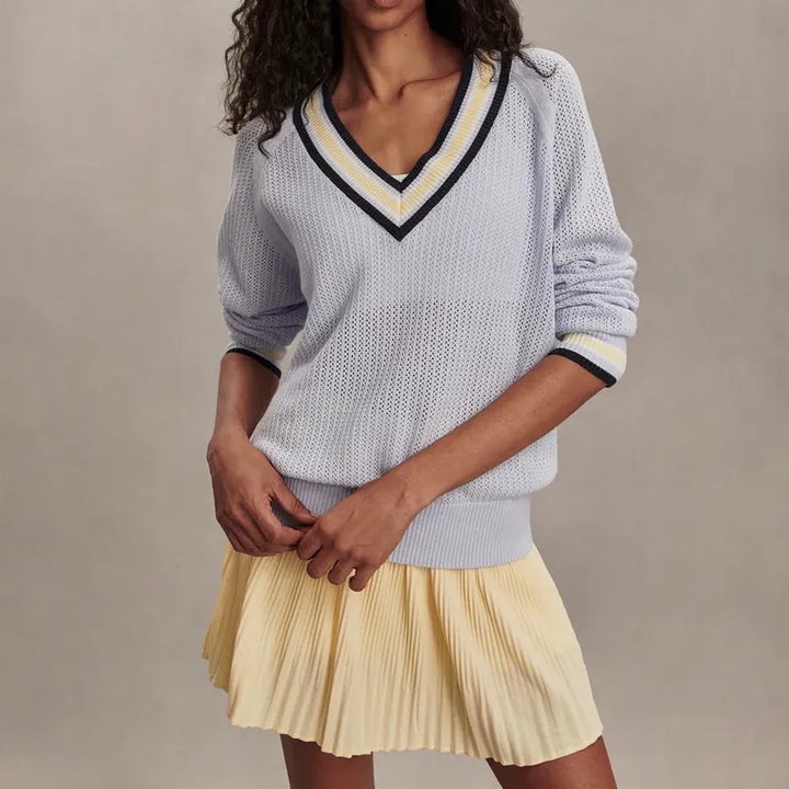 Varley Maurice Sweater - Xeon Blue