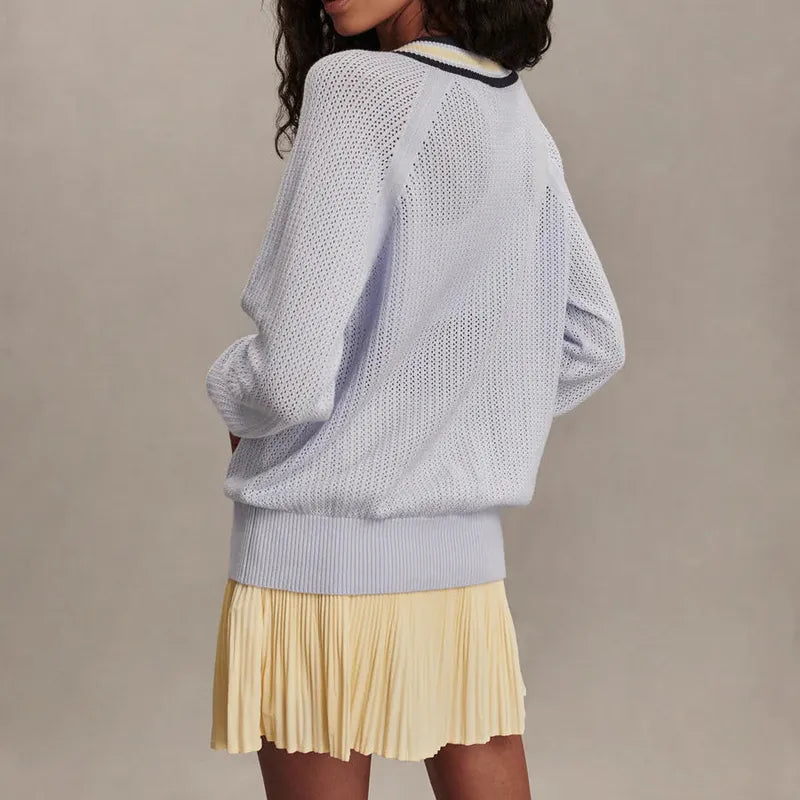 Varley Maurice Sweater - Xeon Blue
