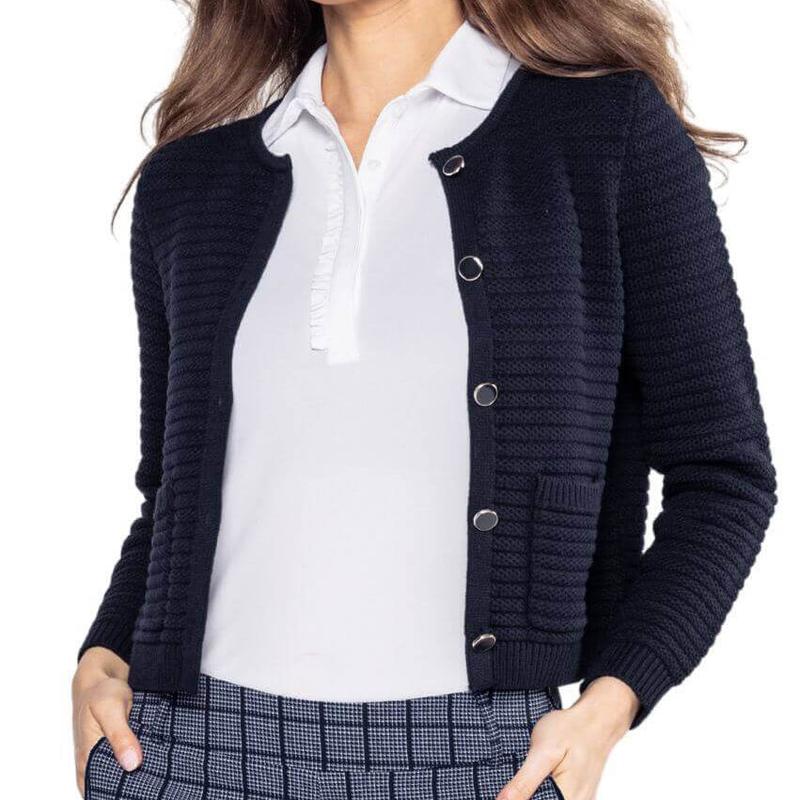 Golftini Cardigan - Navy