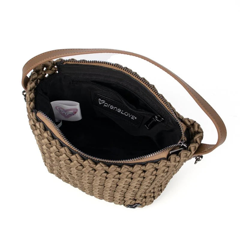 preneLOVE Bordon Nylon Crossbody - Khaki