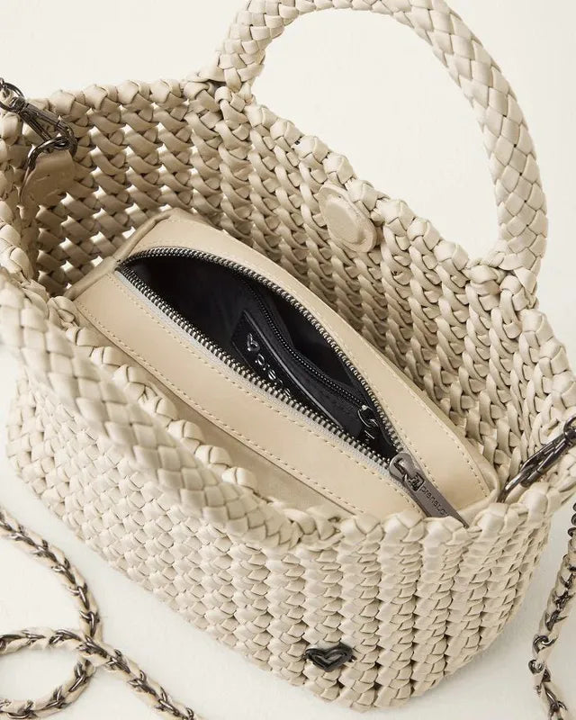 preneLOVE Cambridge Nylon Woven Tote - Bone
