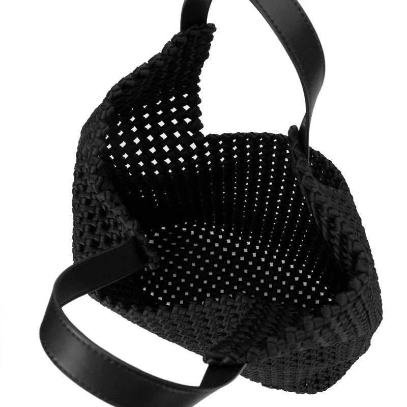 preneLOVE Eston Nylon Tote - Black